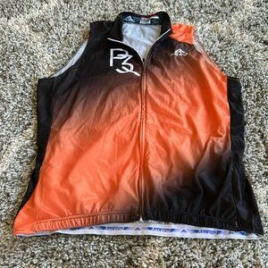Ascend Cycling Jersey, women’s 2XL, orange and black